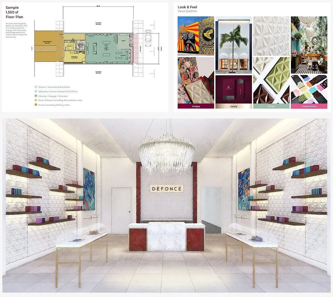Défoncé concept store interior